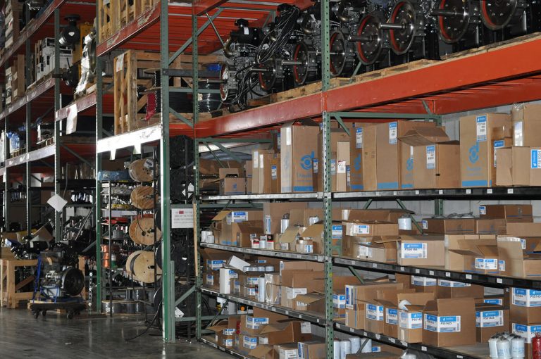 parts warehouse at HooverTec