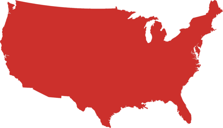 A map of the US of A