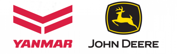 John Deere, Yanmar logo collage