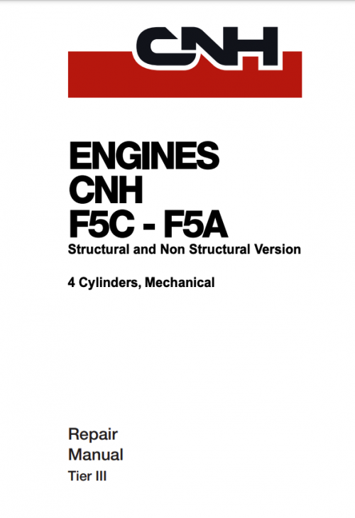 CNH 4 CylinderPM