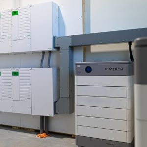 Inverter System with Homegrid Batteries