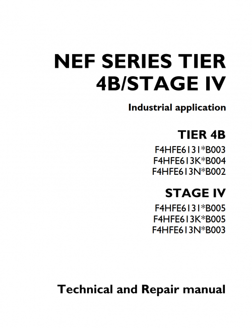 NEF Tier 4B