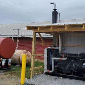 480 volt Prime Power at Mount Eden Woodworks